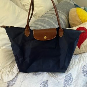 Blue longchamp bag in great condition